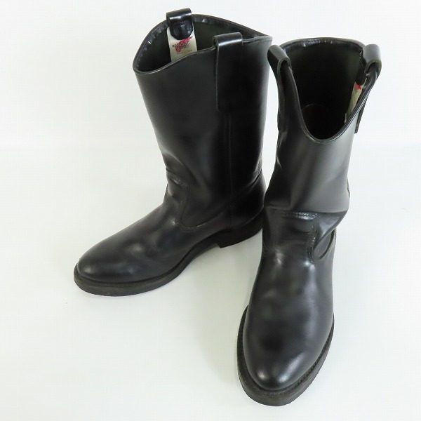 実際に弊社で買取させて頂いたRED WING/レッドウィング ペコスブーツ ブラック 8155/8.5E