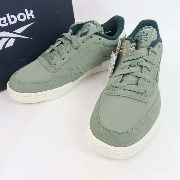 実際に弊社で買取させて頂いた【未使用】Reebok/リーボック CLUB C 85/クラブシー ローカットスニーカー FX1668/27.5