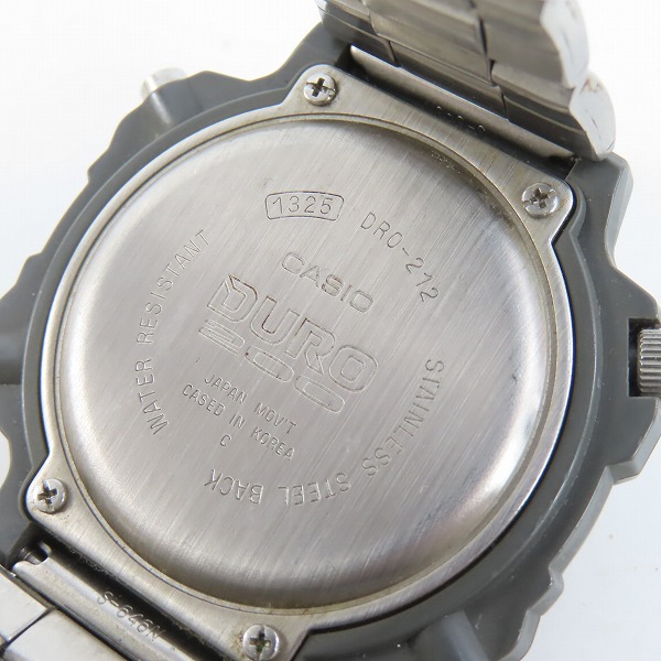 実際に弊社で買取させて頂いたCASIO/カシオ DURO 200 デューロ 腕時計 DRO-212【動作未確認】の画像 4枚目