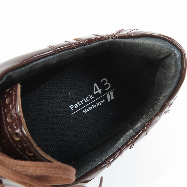 実際に弊社で買取させて頂いたPATRICK/パトリック KAPIT II/カピト II ローカットスニーカー/ビジネスシューズ 12625/43の画像 4枚目