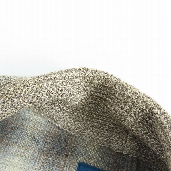 実際に弊社で買取させて頂いたdoublet/ダブレット 15AW コート チェック 15AW09SH22/Fの画像 5枚目