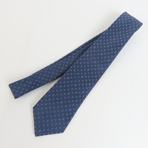 実際に弊社で買取させて頂いたLOUIS VUITTON/ルイヴィトン モノグラム柄 ネクタイ