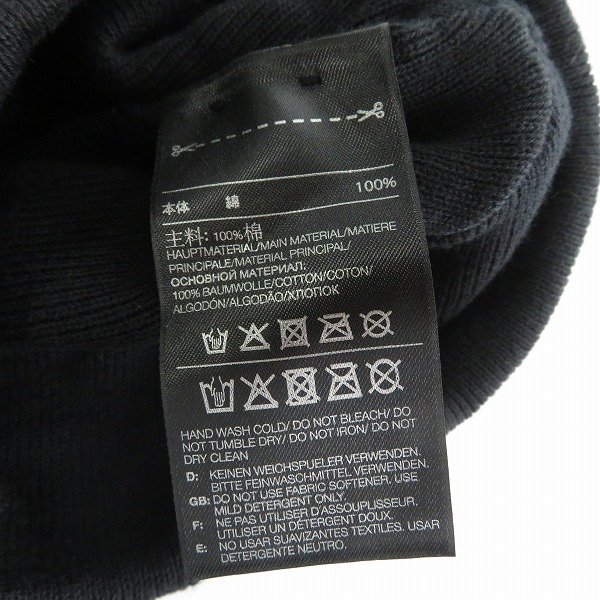 実際に弊社で買取させて頂いたY-3/ワイスリー ニットキャップ ロゴタグ DY0525の画像 6枚目