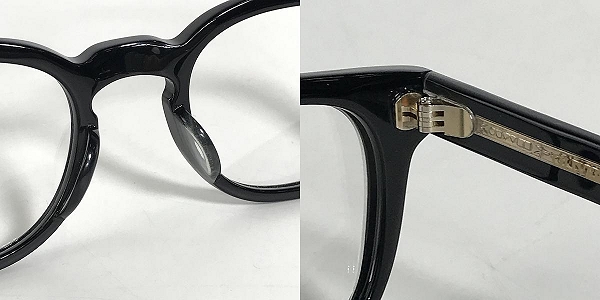 実際に弊社で買取させて頂いたOLIVER PEOPLES/オリバーピープルズ Sheldrake-J/シェルドレイク セル フレーム 眼鏡/メガネ /アイウェアの画像 4枚目