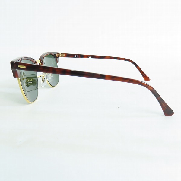 実際に弊社で買取させて頂いたRay-Ban/レイバン CLUB MASTER/クラブマスター サングラス/アイウェア RB3016 W0366の画像 2枚目