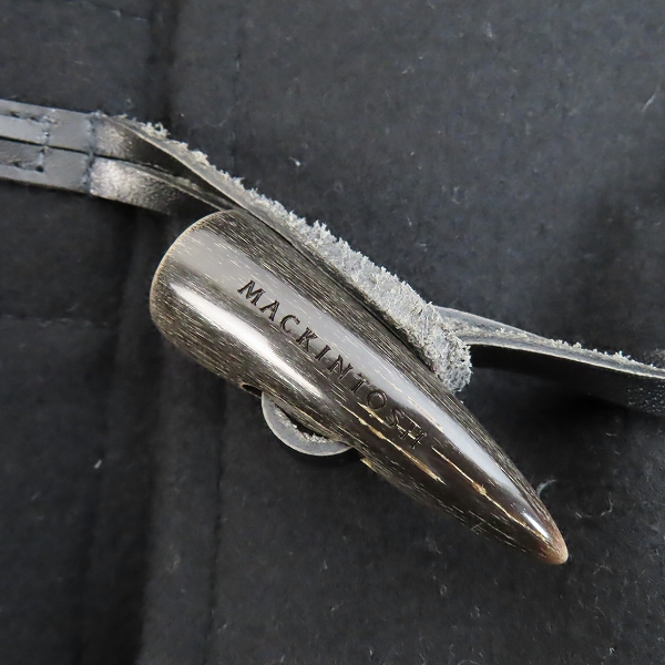 実際に弊社で買取させて頂いたMACKINTOSH/マッキントッシュ ウール ダッフルコート/40の画像 5枚目