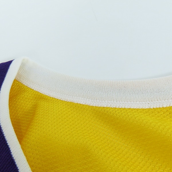 実際に弊社で買取させて頂いたChampion/チャンピオン レイカーズ ヴァンエクセル #9 ユニフォーム/ゲームシャツ/40 の画像 5枚目