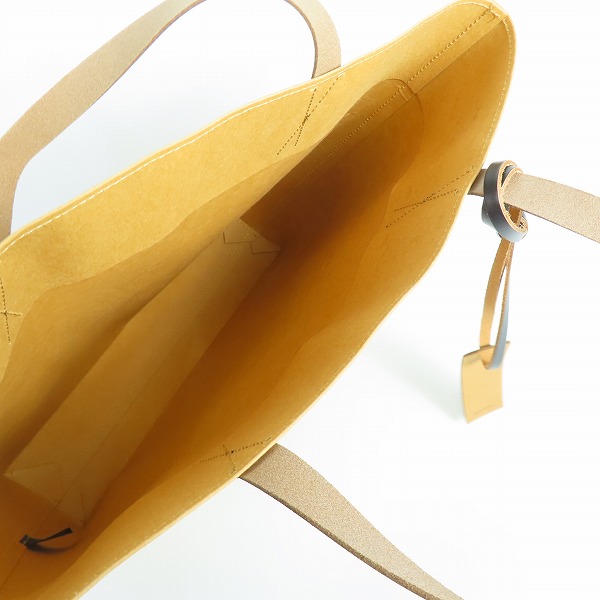 実際に弊社で買取させて頂いたMARNI/マルニ セルロース ハンドバッグ トートバッグの画像 3枚目