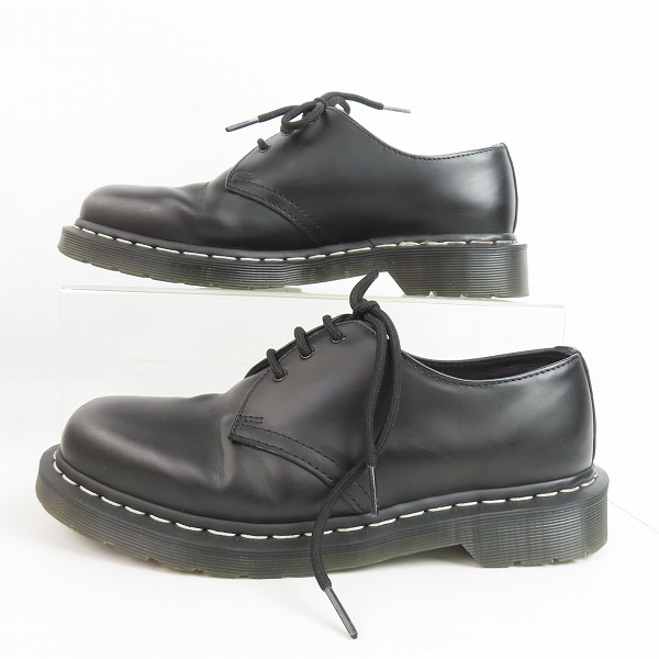 実際に弊社で買取させて頂いたDr.Martens/ドクターマーチン 1461 WS 3ホール ホワイトステッチ シューズ 24757001/UK8の画像 3枚目