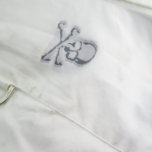 実際に弊社で買取させて頂いたSTUSSY×mastermind/ステューシー×マスターマインド スカル刺繍 長袖シャツ/Lの画像 8枚目