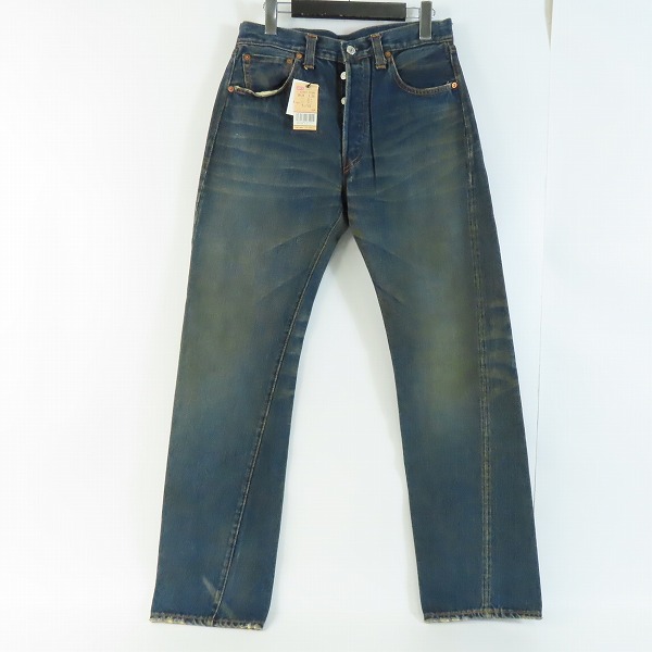実際に弊社で買取させて頂いた【未使用】LEVI'S/リーバイス 501XX 復刻 刻印 555 バレンシア工場 デニムパンツ USA製 47501-0199/W34L36