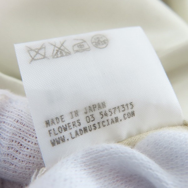 実際に弊社で買取させて頂いたLAD MUSICIAN/ラッドミュージシャン シンサレート 中綿ジャケット 2205-301/44の画像 4枚目