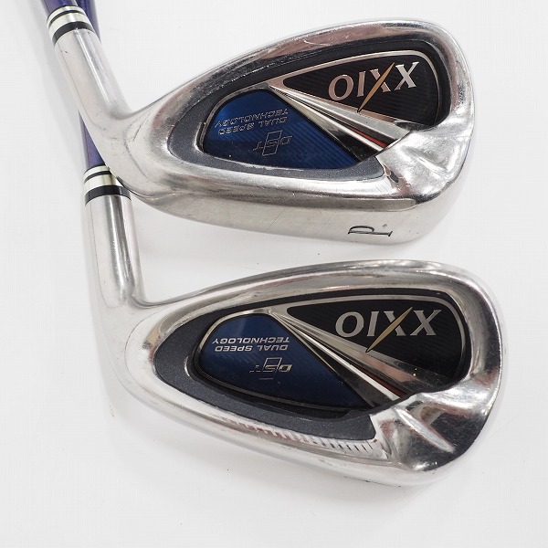 実際に弊社で買取させて頂いたDUNLOP/ダンロップ XXIO/ゼクシオ 8 エイト アイアン #6～9,Pw 5本セット MP800 FLEX：Rの画像 5枚目