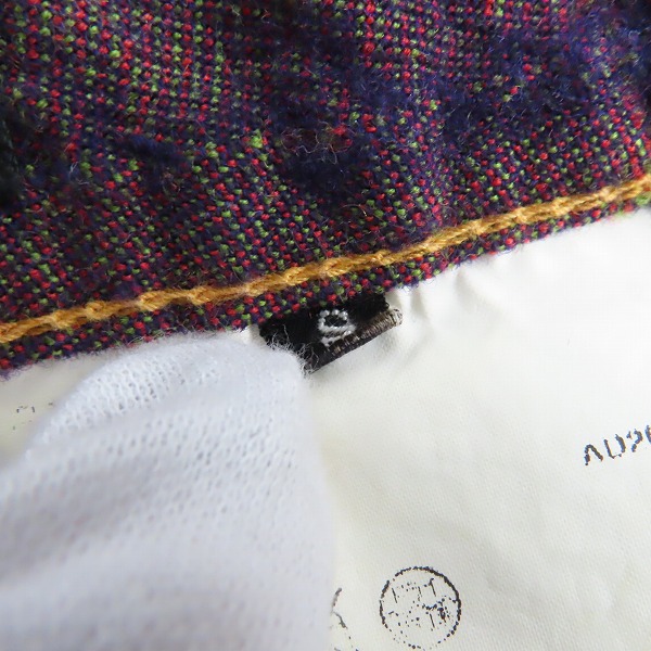 実際に弊社で買取させて頂いたJUNYA WATANABE COMME des GARCONS/ジュンヤワタナベ コムデギャルソン ウールパンツ JN P054/Sの画像 4枚目