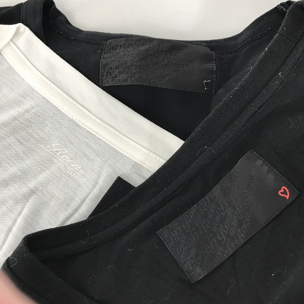 実際に弊社で買取させて頂いた【おまとめ】Roen/ロエン スタッズ/プリント 等 Tシャツの画像 1枚目