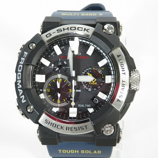 実際に弊社で買取させて頂いたG-SHOCK/Gショック MASTER OF G FROGMAN/フロッグマン Bluetooth 電波ソーラー GWF-A1000-1A2JF