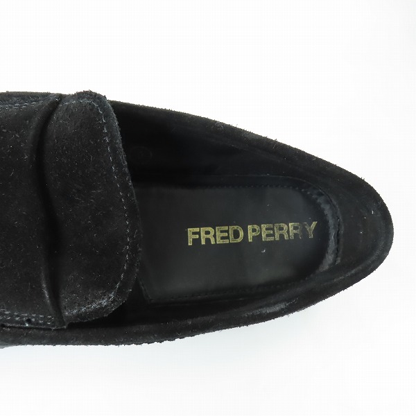 実際に弊社で買取させて頂いたFRED PERRY/フレッドペリー DAWSON LOAFER SUEDE/ダーソン スエード ローファー B6315/9の画像 4枚目