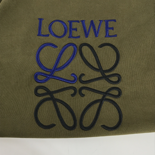 実際に弊社で買取させて頂いたLOEWE/ロエベ ANAGRAM SWEAT/アナグラム スウェットシャツ クルーネック トレーナー H526Y24J07/Lの画像 7枚目