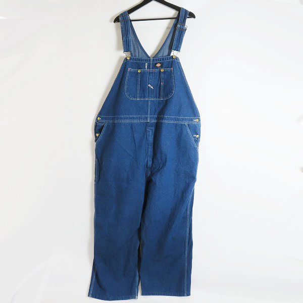 実際に弊社で買取させて頂いたDickies/ディッキーズ オーバーオール デニム 48×32