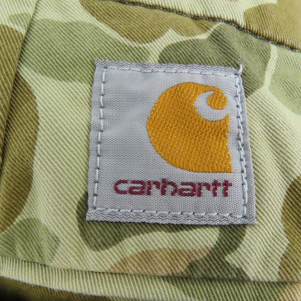 実際に弊社で買取させて頂いたcarhartt/カーハート sid pants duck camo/カモフラ柄ワークパンツ I012273/32×32の画像 2枚目