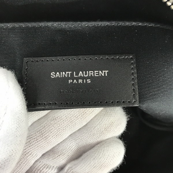 実際に弊社で買取させて頂いたSAINT LAURENT PARIS/サンローランパリ YSL ベルトバッグ ボディバッグ ウエストバッグ ナイロンの画像 5枚目