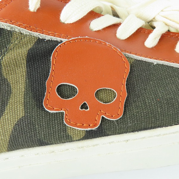 実際に弊社で買取させて頂いたHYDROGEN/ハイドロゲン 迷彩/カモフラ スニーカー A202/44の画像 6枚目