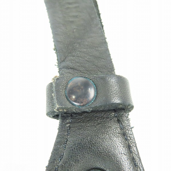 実際に弊社で買取させて頂いたISAMU KATAYAMA BACKLASH/イサムカタヤマバックラッシュ ダブルショルダーウエストバッグ(大) 92-05BKの画像 6枚目