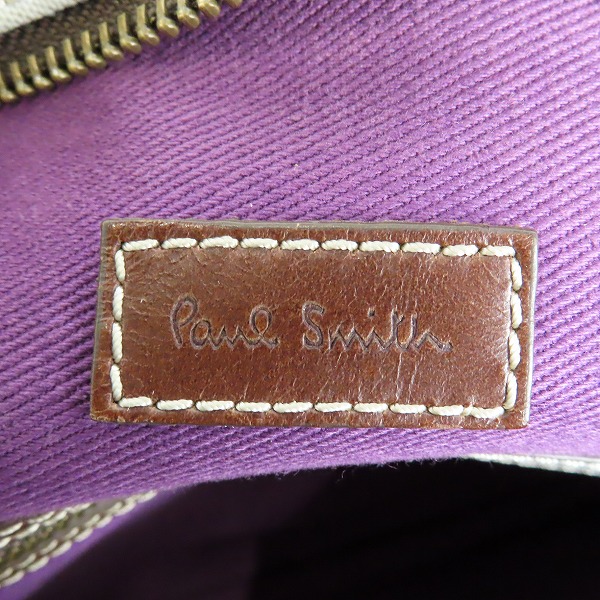実際に弊社で買取させて頂いたPaul Smith/ポールスミス 転写プリント ショルダーバッグの画像 4枚目
