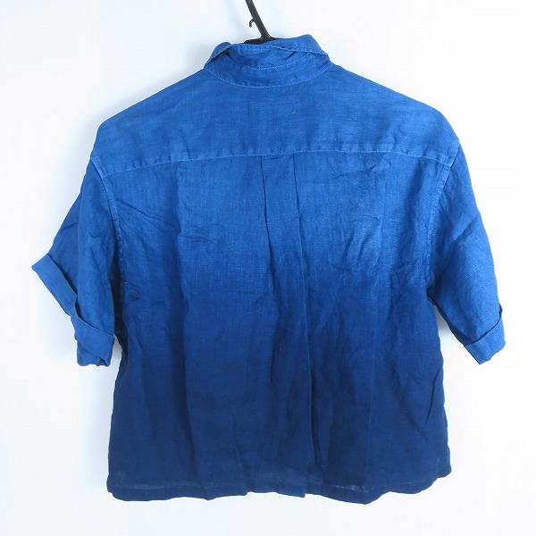 実際に弊社で買取させて頂いたBLUE BLUE/ブルーブルー ARIGATO 半袖 ショート シャツ/1の画像 1枚目