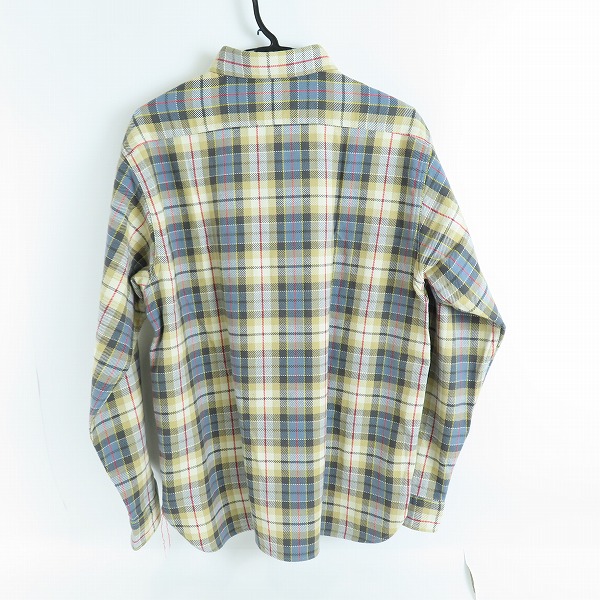 実際に弊社で買取させて頂いた【未使用】SUGARCANE/シュガーケーン ツイルチェックワークシャツ SC29151 Lの画像 1枚目
