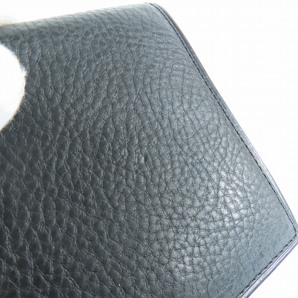 実際に弊社で買取させて頂いたGANZO/ガンゾ レザー 二つ折り財布 0057680の画像 6枚目