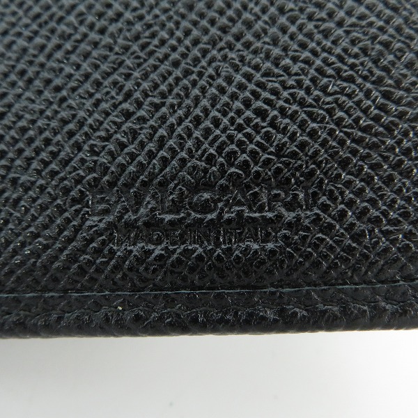 実際に弊社で買取させて頂いたBVLGARI/ブルガリ 二つ折り ロングウォレット/長財布 30398の画像 4枚目