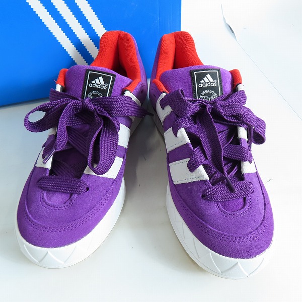 実際に弊社で買取させて頂いたatmos×adidas/アトモス×アディダス ADIMATIC/アディマティック グローリー パープル GV6712/28