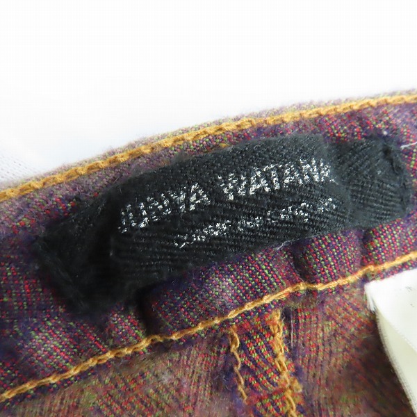 実際に弊社で買取させて頂いたJUNYA WATANABE COMME des GARCONS/ジュンヤワタナベ コムデギャルソン ウールパンツ JN P054/Sの画像 3枚目