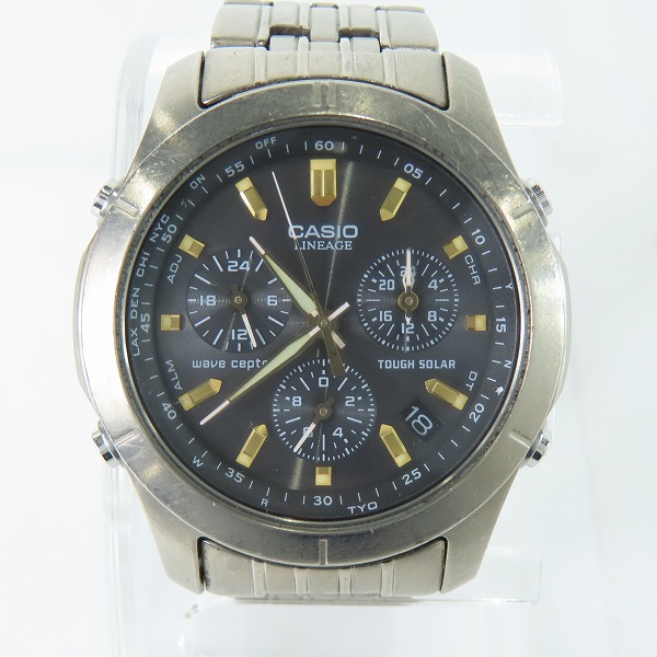 実際に弊社で買取させて頂いたCASIO/カシオ WAVE CEPTOR/ウェーブセプター LINEAGE/リニエージ LIW-600