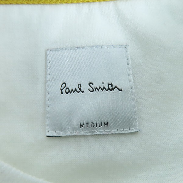 実際に弊社で買取させて頂いたPaul Smith/ポールスミス イラストプリント半袖Tシャツ Mの画像 2枚目