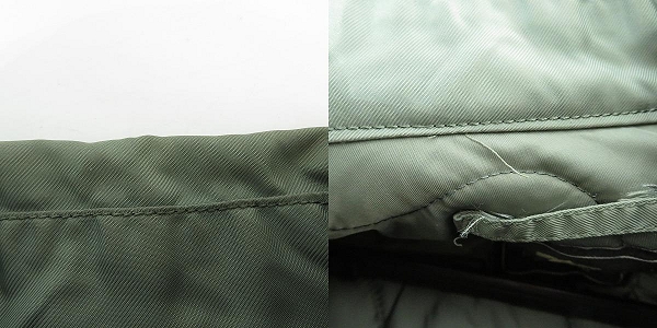 実際に弊社で買取させて頂いた【難有り】ALPHA INDUSTRIES/アルファインダストリーズ フライトジャケット 20302-121/Lの画像 9枚目