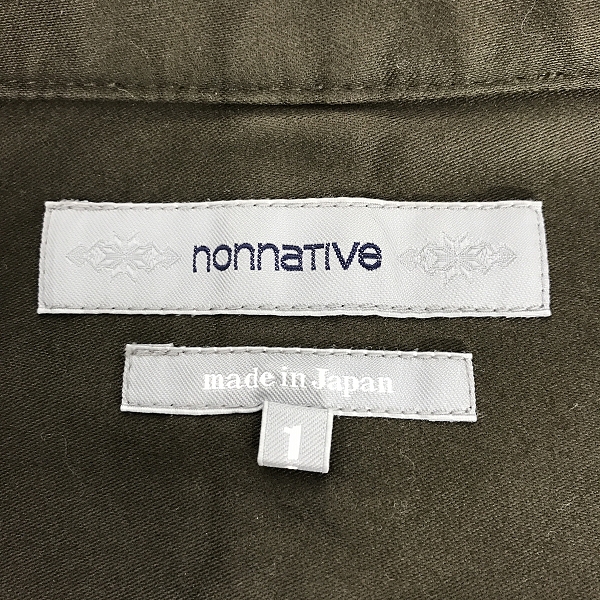 実際に弊社で買取させて頂いたnonnative/ノンネイティブ ミリタリージャケット 1の画像 2枚目