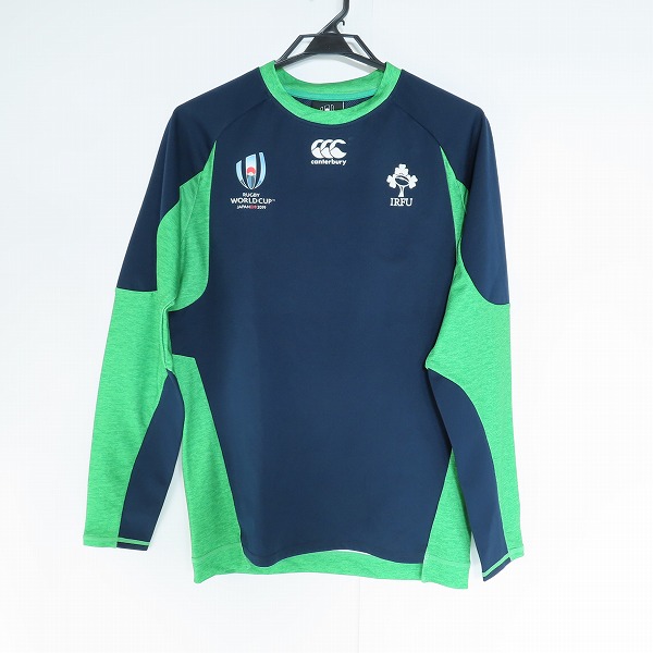 実際に弊社で買取させて頂いたCANTERBURY/カンタベリー 2019年 ラグビーワールドカップ アイルランド代表 ユニフォーム M