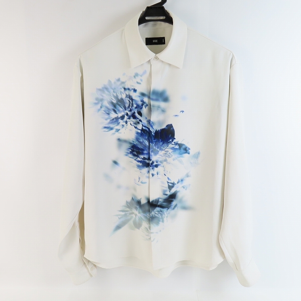 実際に弊社で買取させて頂いたHARE/ハレ 花デザイン 長袖シャツ HA020148TO/S