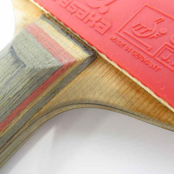 実際に弊社で買取させて頂いたBUTTERFLY/バタフライ PRIMORAC CARON FL/プリモラッツ カーボン FL 卓球ラケット シェークハンドの画像 9枚目