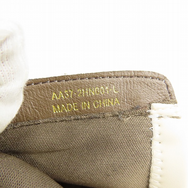 実際に弊社で買取させて頂いたSENSE OF PLACE/センスオブプレイス スクエアトウセンターシームストレッチブーツ アイボリー AA37-2HN001/Lの画像 5枚目
