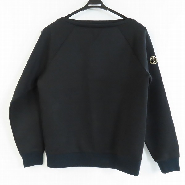 実際に弊社で買取させて頂いた【JPタグ】MONCLER/モンクレール SABINE MAGLIA GIROCOLLO/袖ロゴプレート スウェット/38