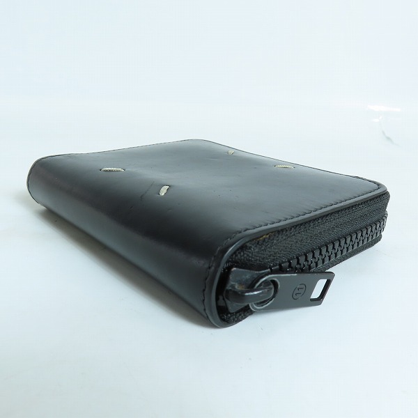 実際に弊社で買取させて頂いたMartin Margiela/マルタンマルジェラ ラウンドジップウォレット S55UI0197の画像 2枚目