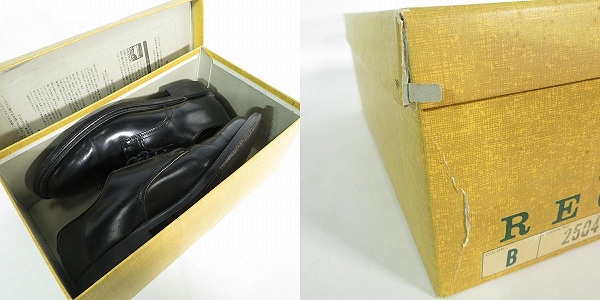 実際に弊社で買取させて頂いたREGAL/リーガル プレーントゥ レザーシューズ/ビジネスシューズ 2504/25.5の画像 8枚目