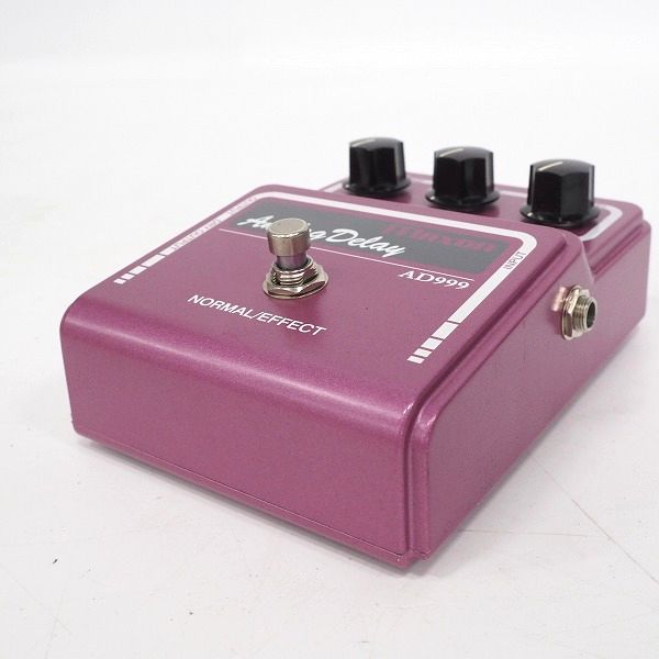 実際に弊社で買取させて頂いたMAXON/マクソン AD999 Analog Delay アナログディレイ エフェクター ACアダプター付 【動作確認済】の画像 2枚目