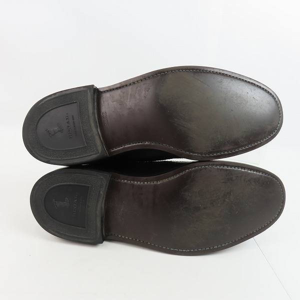 実際に弊社で買取させて頂いたREGAL/リーガル ウイングチップ レザー シューズ ブラック 2589/26.5EEの画像 2枚目