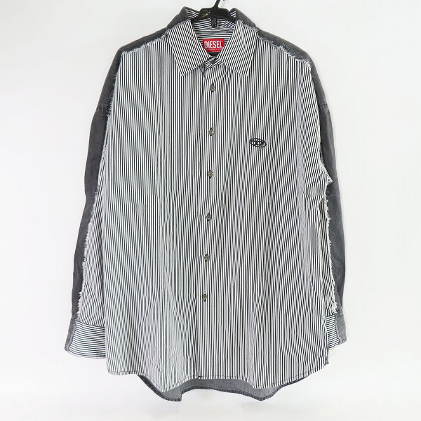 実際に弊社で買取させて頂いたDIESEL/ディーゼル ストライプシャツ S-WARH-STRIPE/46