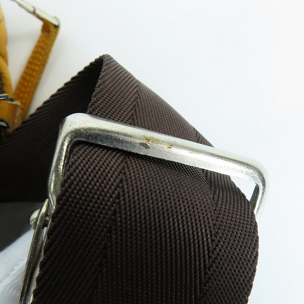 実際に弊社で買取させて頂いたmaster-piece/マスターピース カウレザー ボディバッグ 01063-1の画像 8枚目