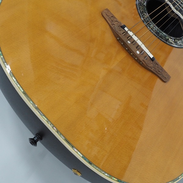 実際に弊社で買取させて頂いた★【難有り】Ovation USA/オベーション N769-7 NAKAO CUSTOM Legend エレアコ/アコースティックギター ハードケース付の画像 7枚目